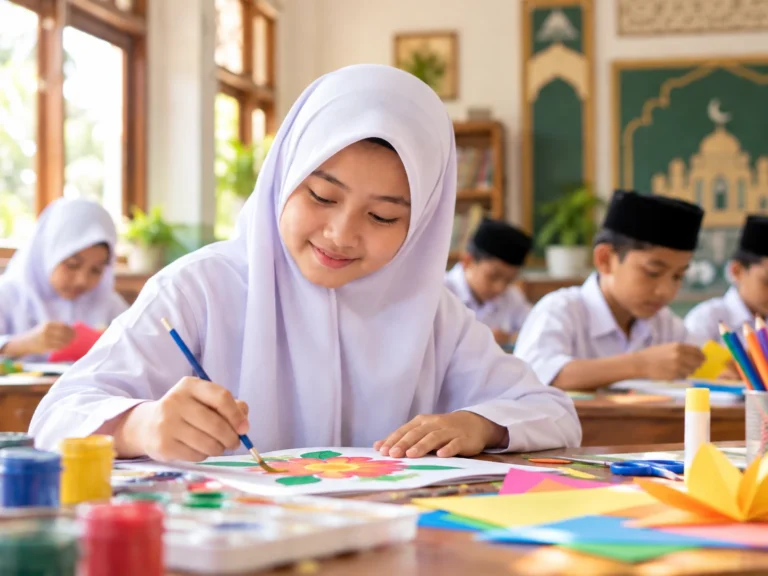 Ruang Kelas Menjadi Tempat Berbagi Karya